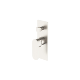 Ecco Shower Nero Mixer With Divertor - Brushed Nickel